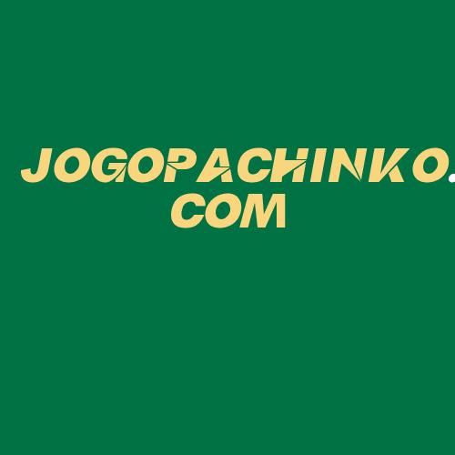 Logo da JOGOPACHINKO